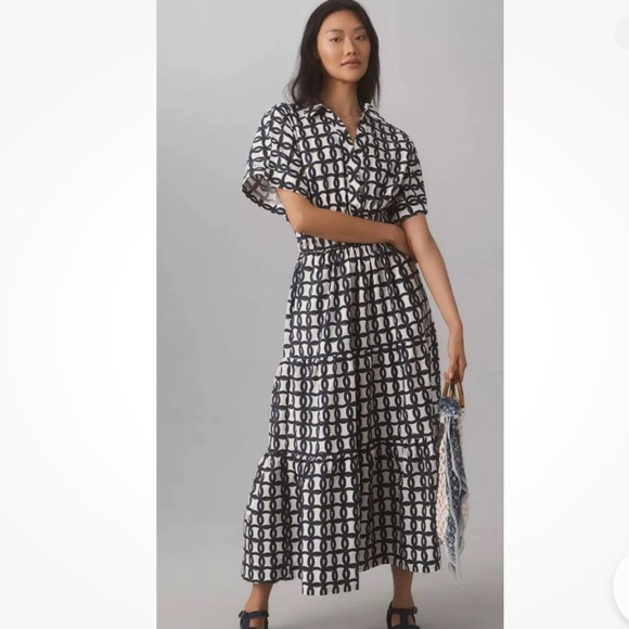 Anthropologie The Somerset Maxi Dress, Shirt Dress Edition, Size XL NWT - Picture 1 of 15
